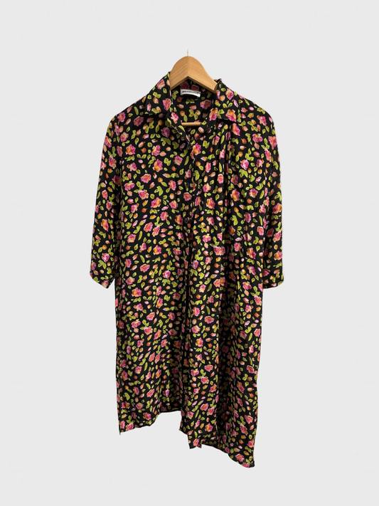 Robe Balenciaga fleurs T.32