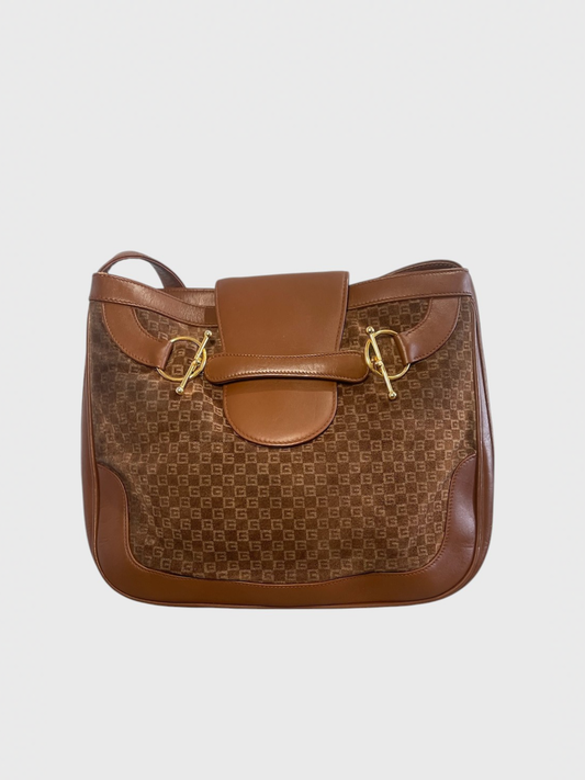 Sac Gucci vintage marron
