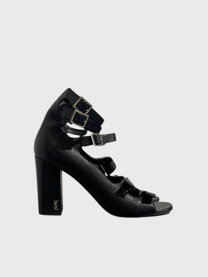 Sandales Saint Laurent noires T.40