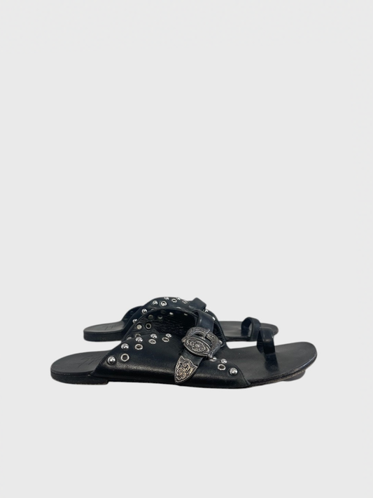 Sandales Giuseppe Zanotti noires T.40