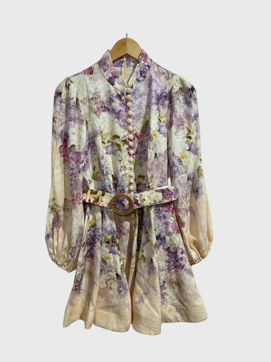 Robe Zimmermann à fleurs T.2