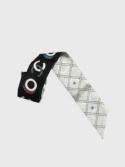Foulard slim Chanel COCO noir