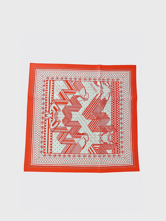 Foulard Hermès Bandana Zig Zag