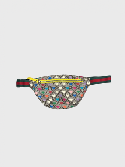Sac ceinture Gucci coeurs