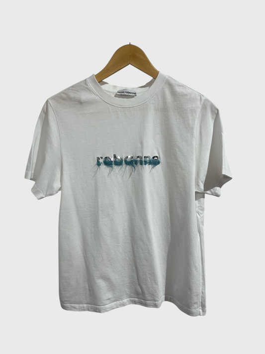T-shirt Paco Rabanne blanc T.M