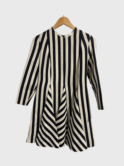Robe Valentino rayée T.38