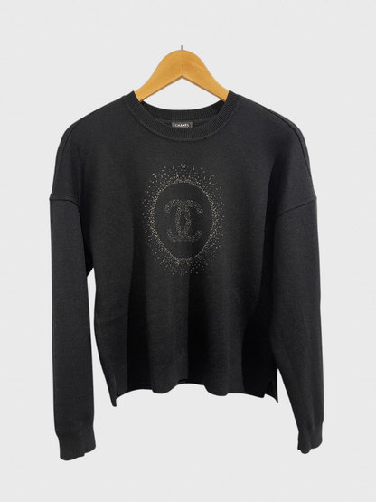 Pull Chanel noir T.M