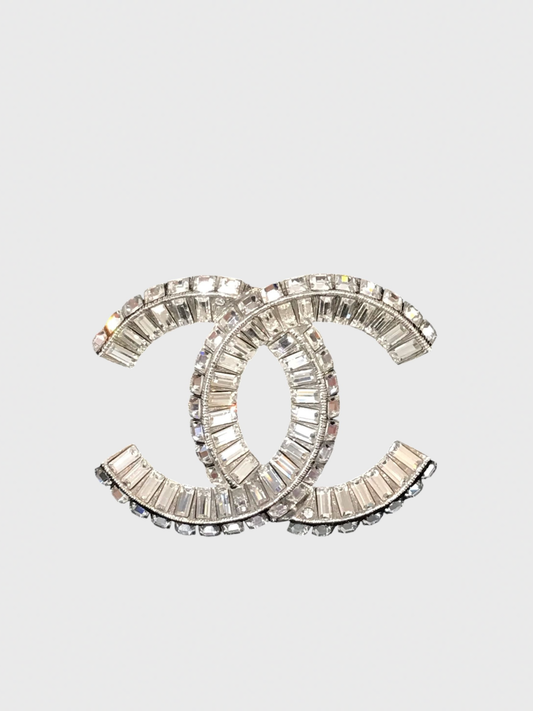 Broche Chanel argent
