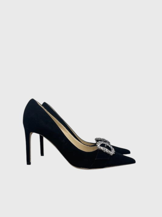 Escarpins Jimmy Choo noirs T.38,5