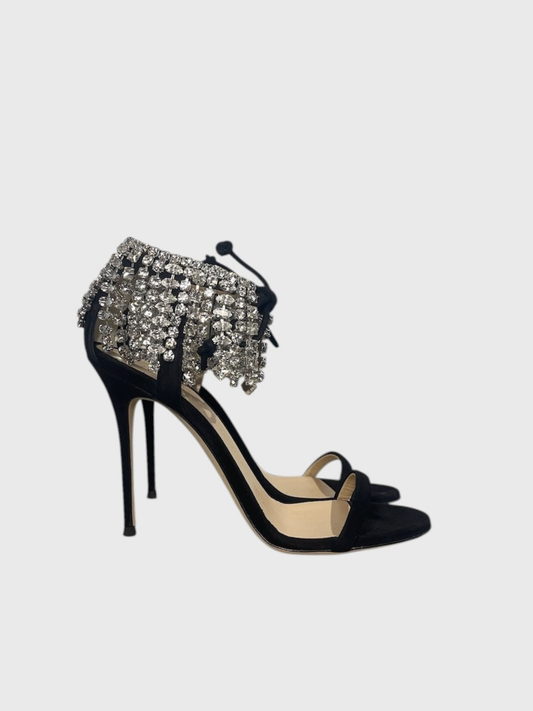 Sandales Giuseppe Zanotti noires T.37.5