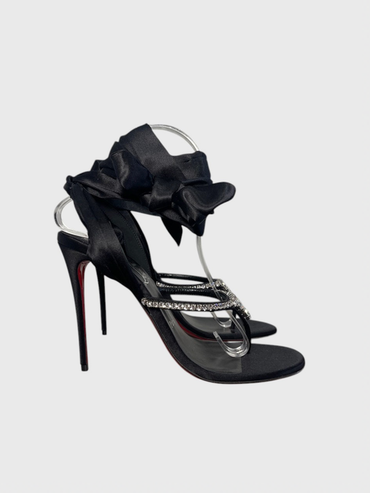 Sandales Christian Louboutin noires T.39