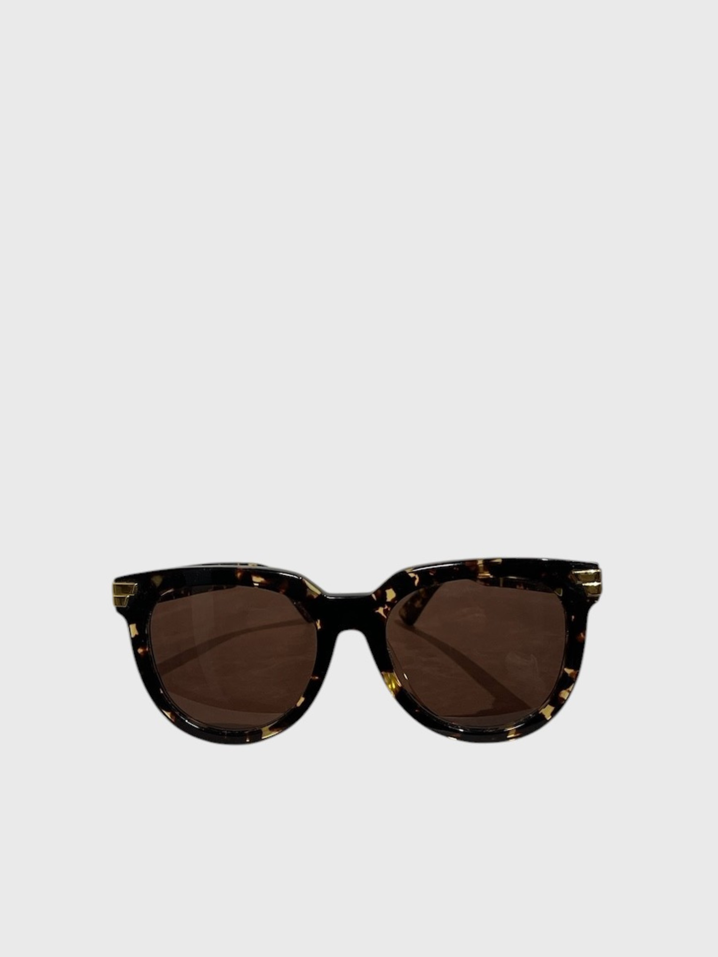 Lunettes Bottega Veneta écailles marron