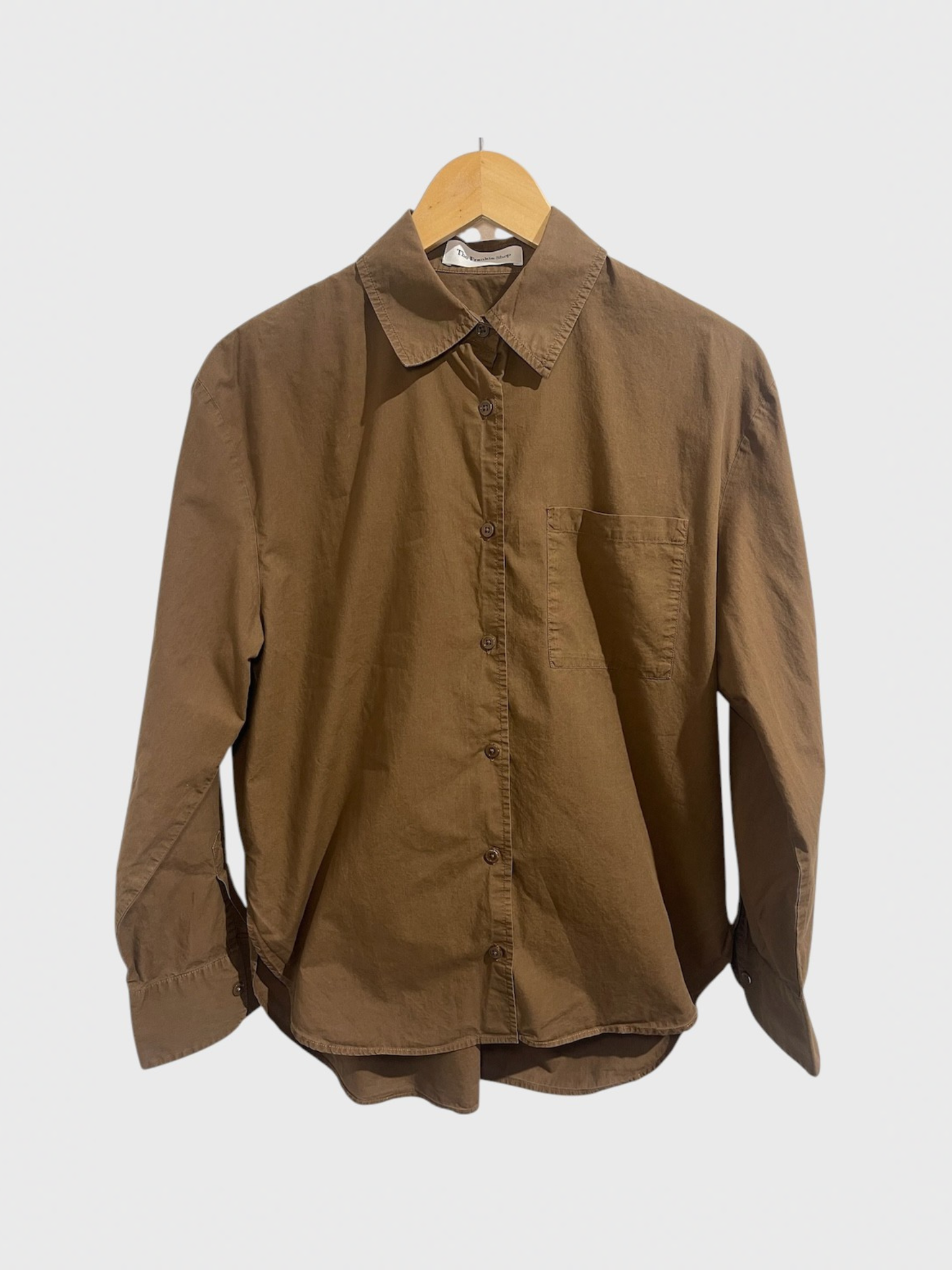 Chemise The Frankie Shop marron T.XS