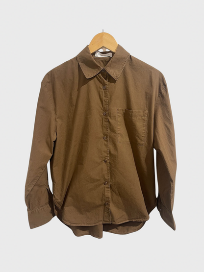 Chemise The Frankie Shop marron T.XS