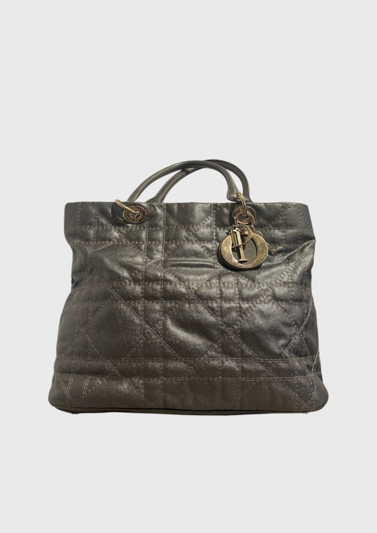 Sac Dior Lady Soft gris