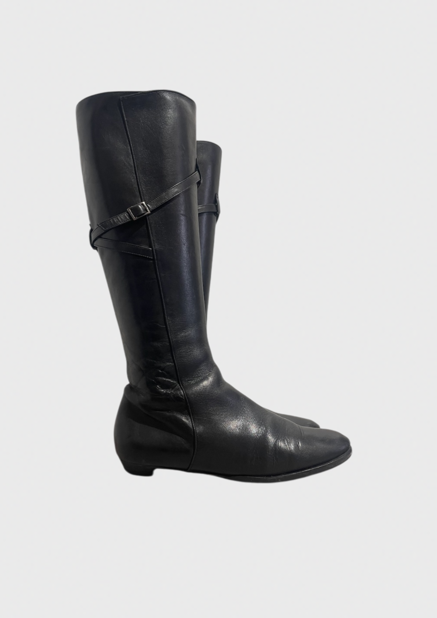 Bottes Jimmy Choo noires T.38,5