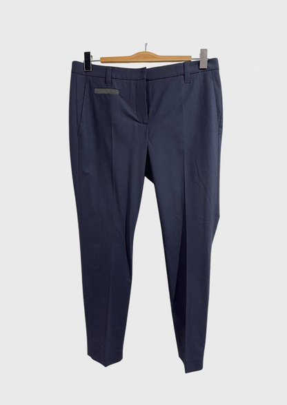Pantalon Brunello Cucinelli bleu T.42