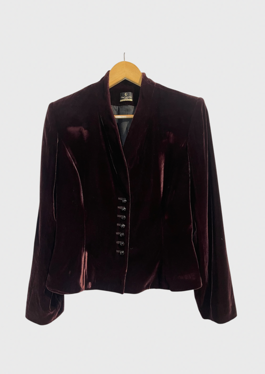 Veste Guy Laroche bordeaux T.40