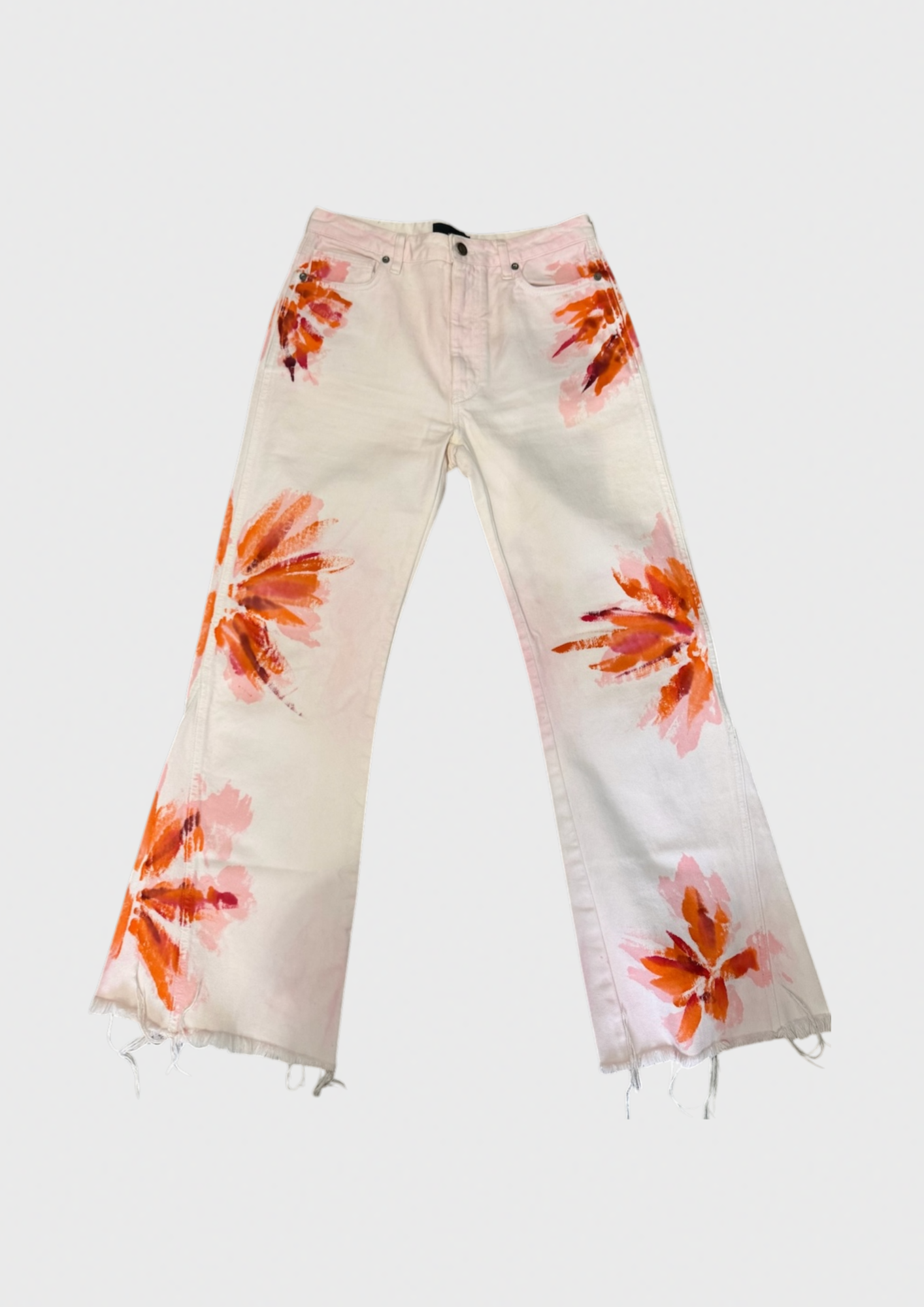 Jeans Alanui orange T.29