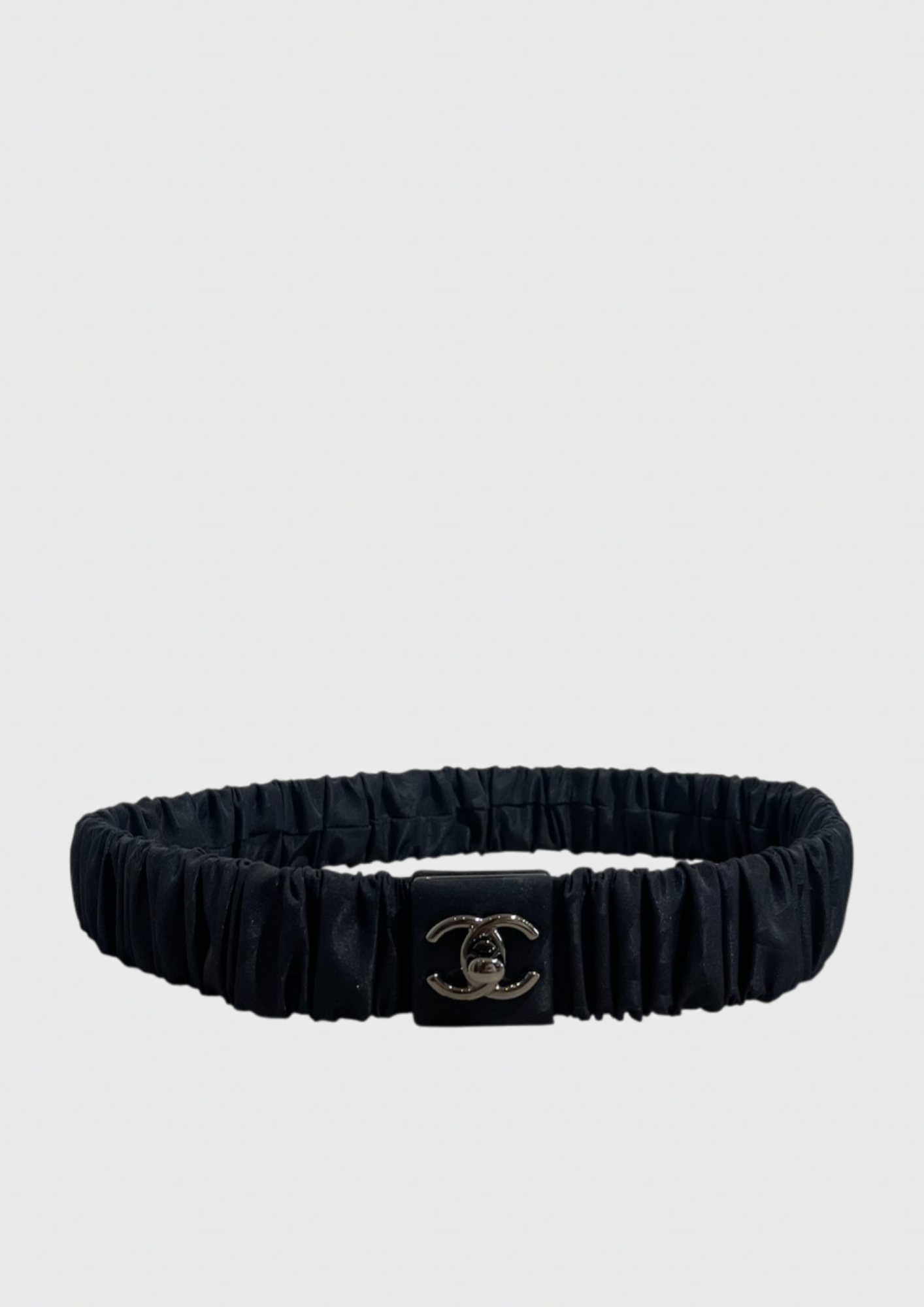 Ceinture Chanel bleu nuit T.36