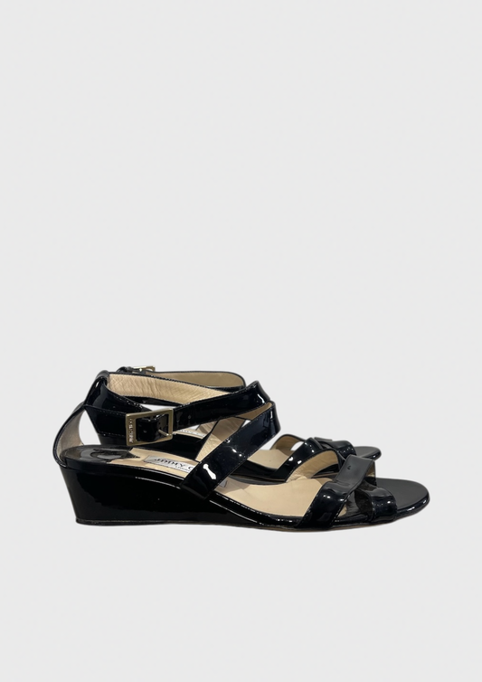 Sandales Jimmy Choo noires T.40