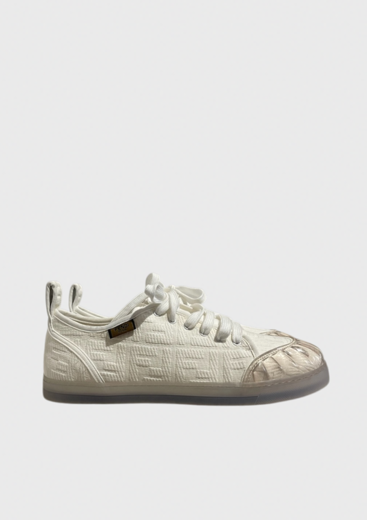 Baskets Fendi blanches T.42