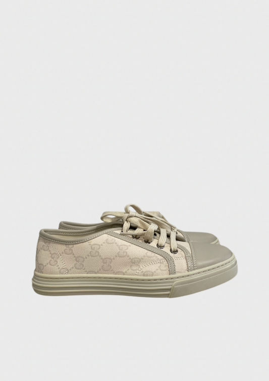 Baskets Gucci beiges T.36