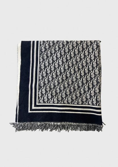 Plaid Dior Oblique bleu