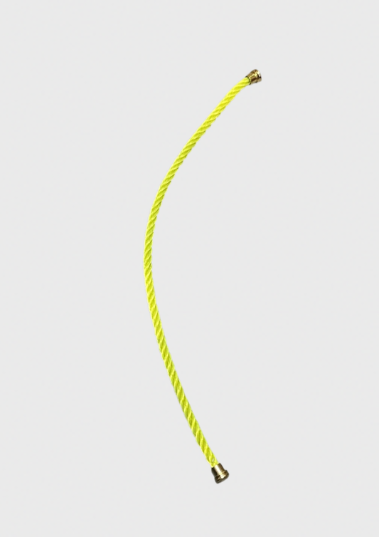 Bracelet câble Fred jaune T.15