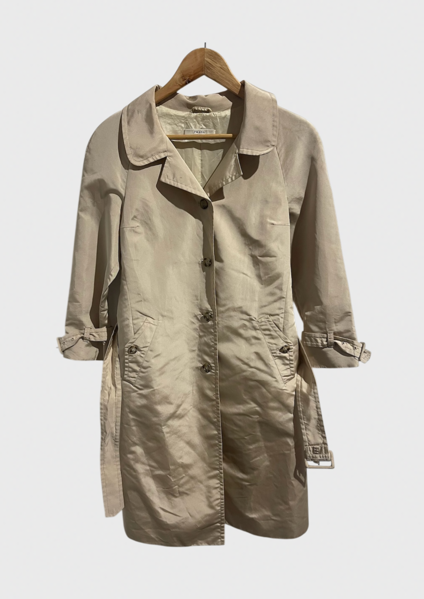 Trench Prada beige T.36