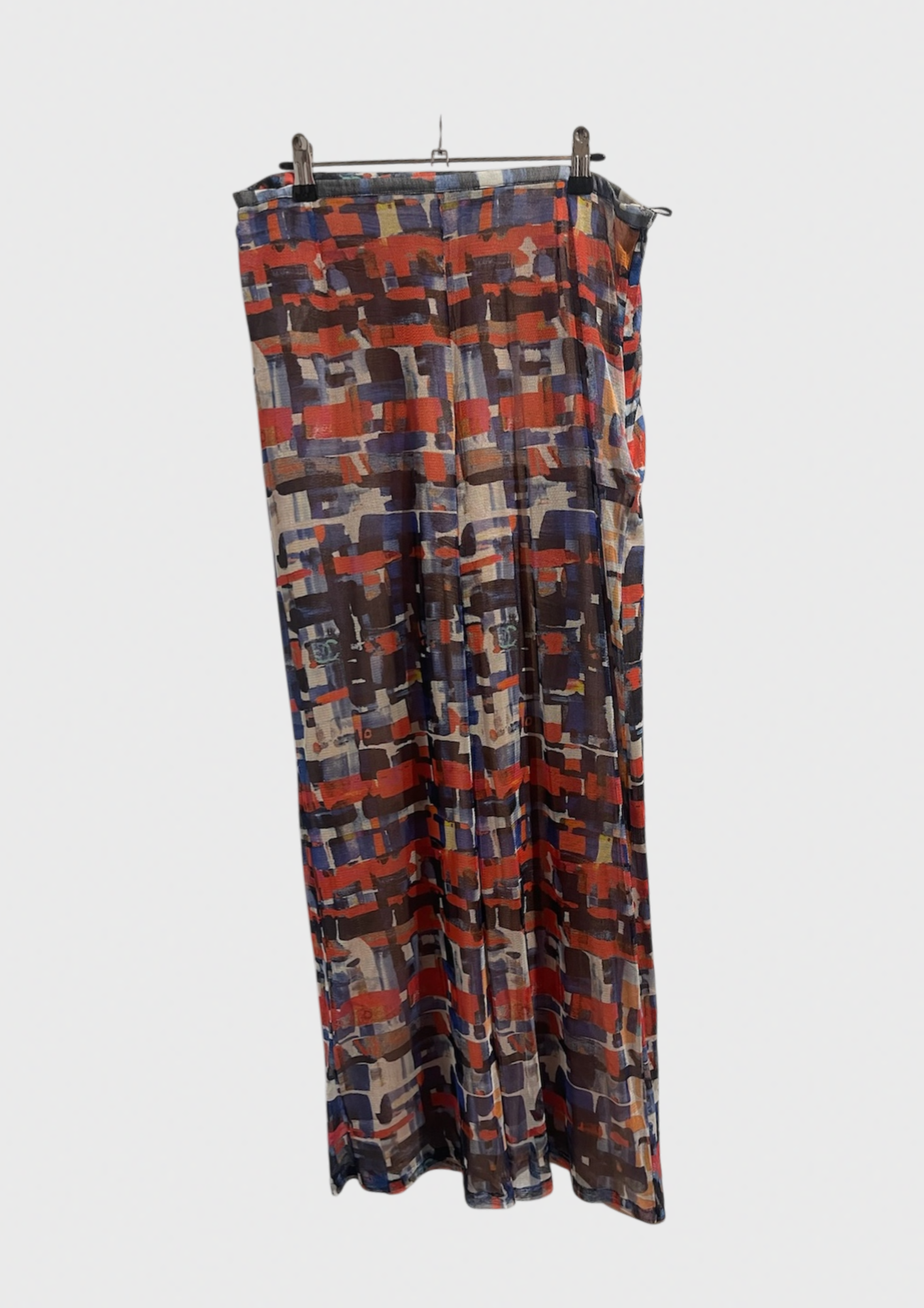 Pantalon Chanel imprimé T.44