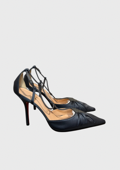 Escarpins Christian Louboutin gris T.38