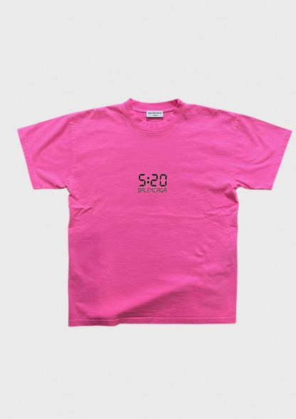 T-shirt Balenciaga rose T. XS