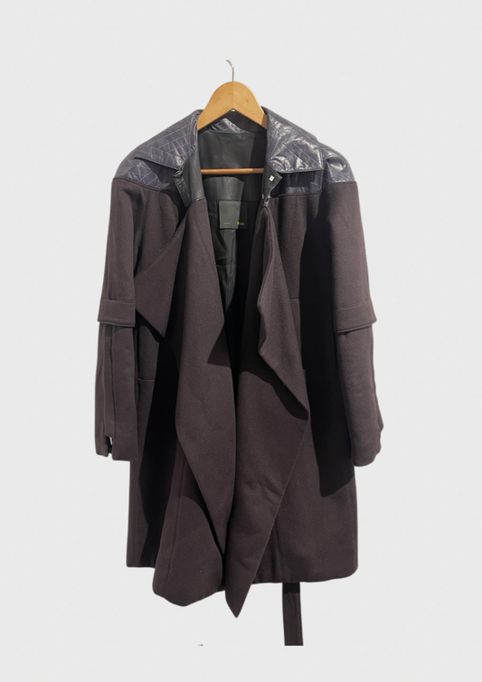Manteau Fendi marron T.36