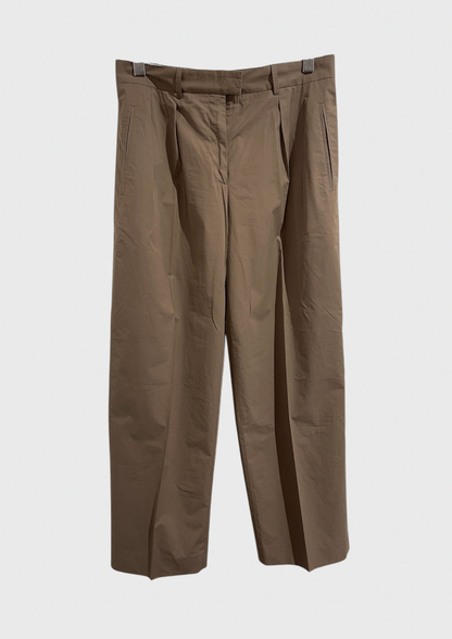 Pantalon The Row marron T.38