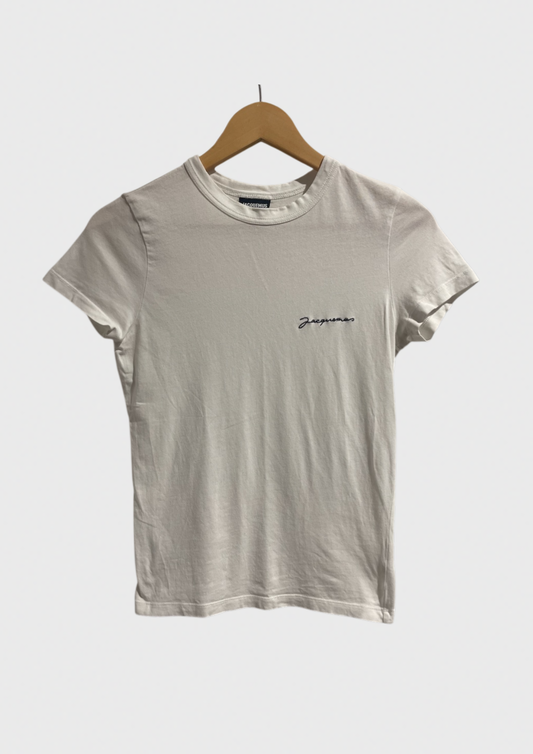 T-shirt Jacquemus blanc T.XS