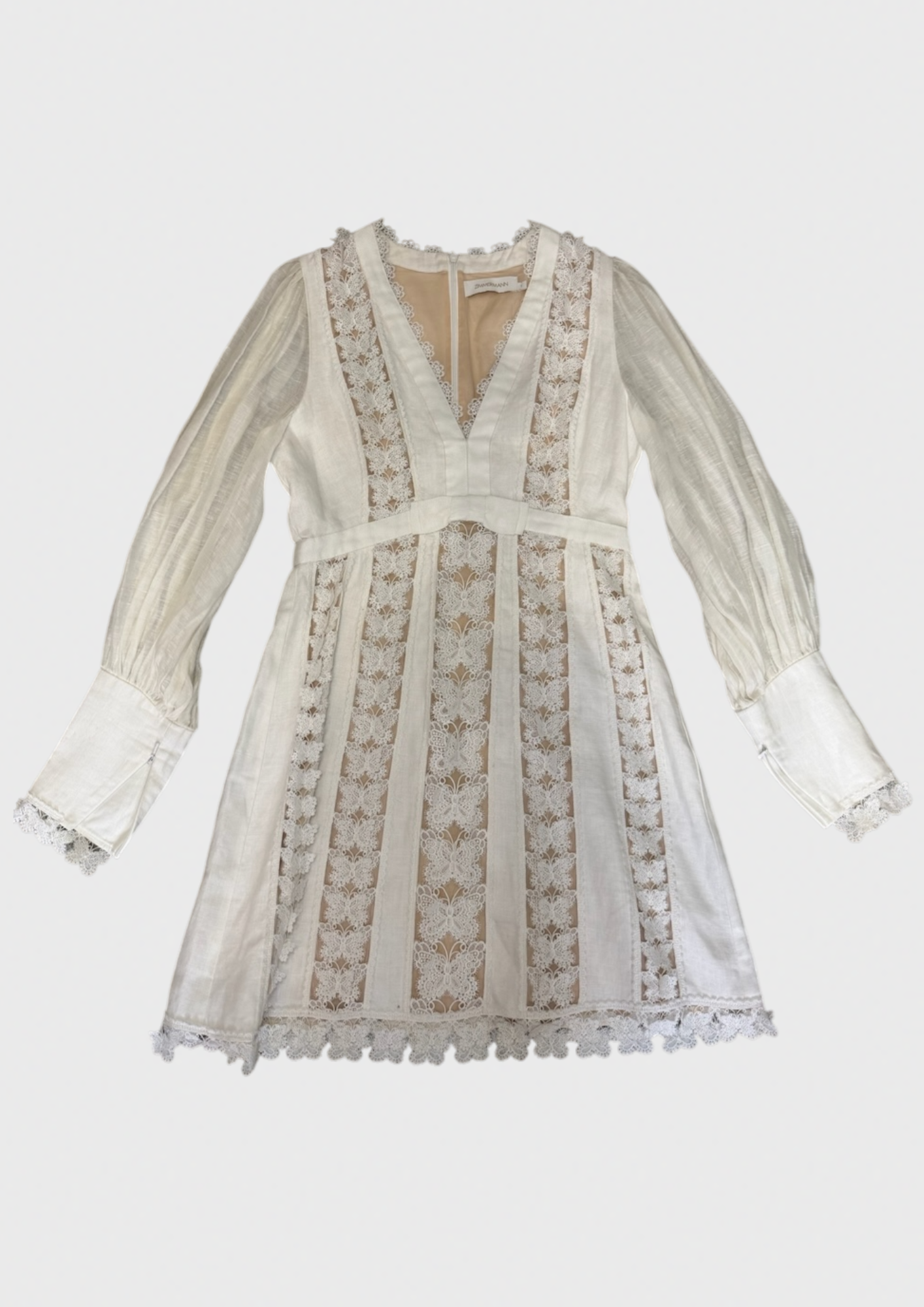 Robe Zimmermann blanche T.1