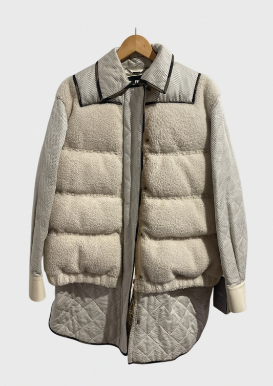 Manteau Fendi écru T.38