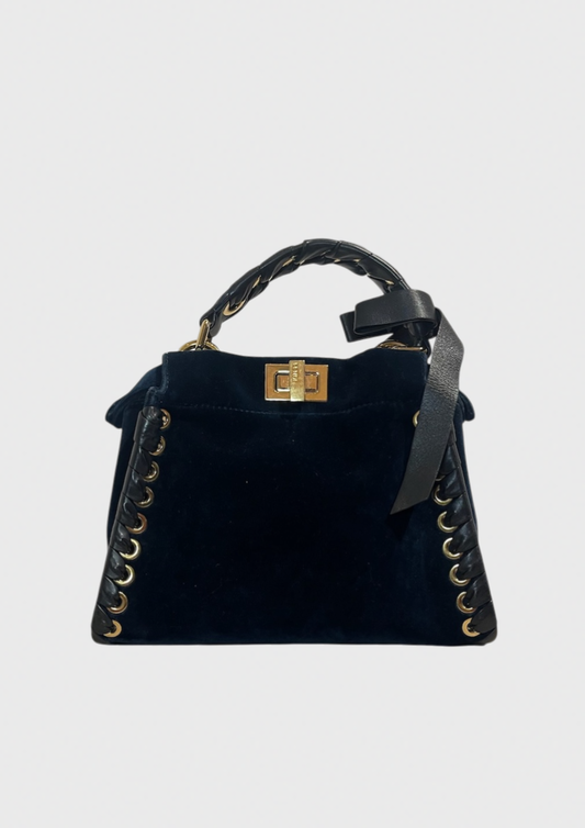 Sac Fendi Peekaboo bleu