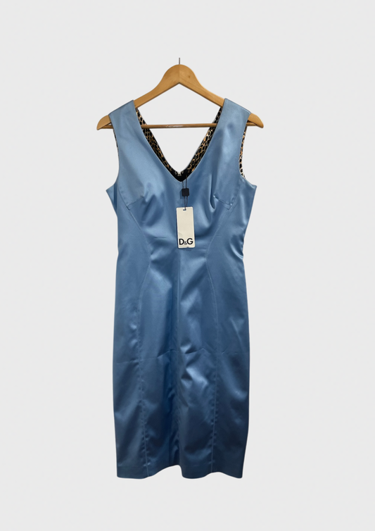 Robe Dolce & Gabbana bleue T.42