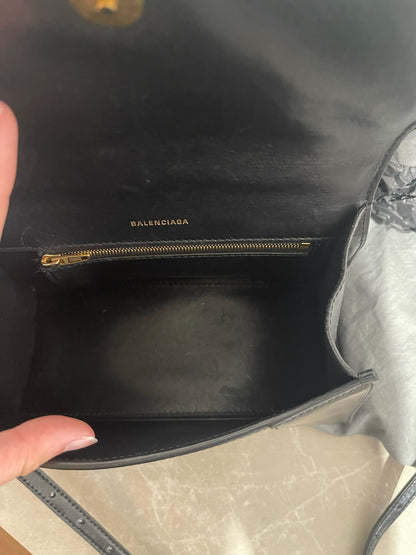 Sac Balenciaga Hourglass noir