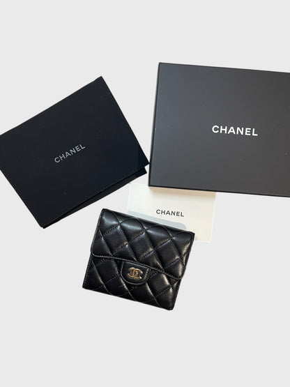 Portefeuille Chanel noir Timeless