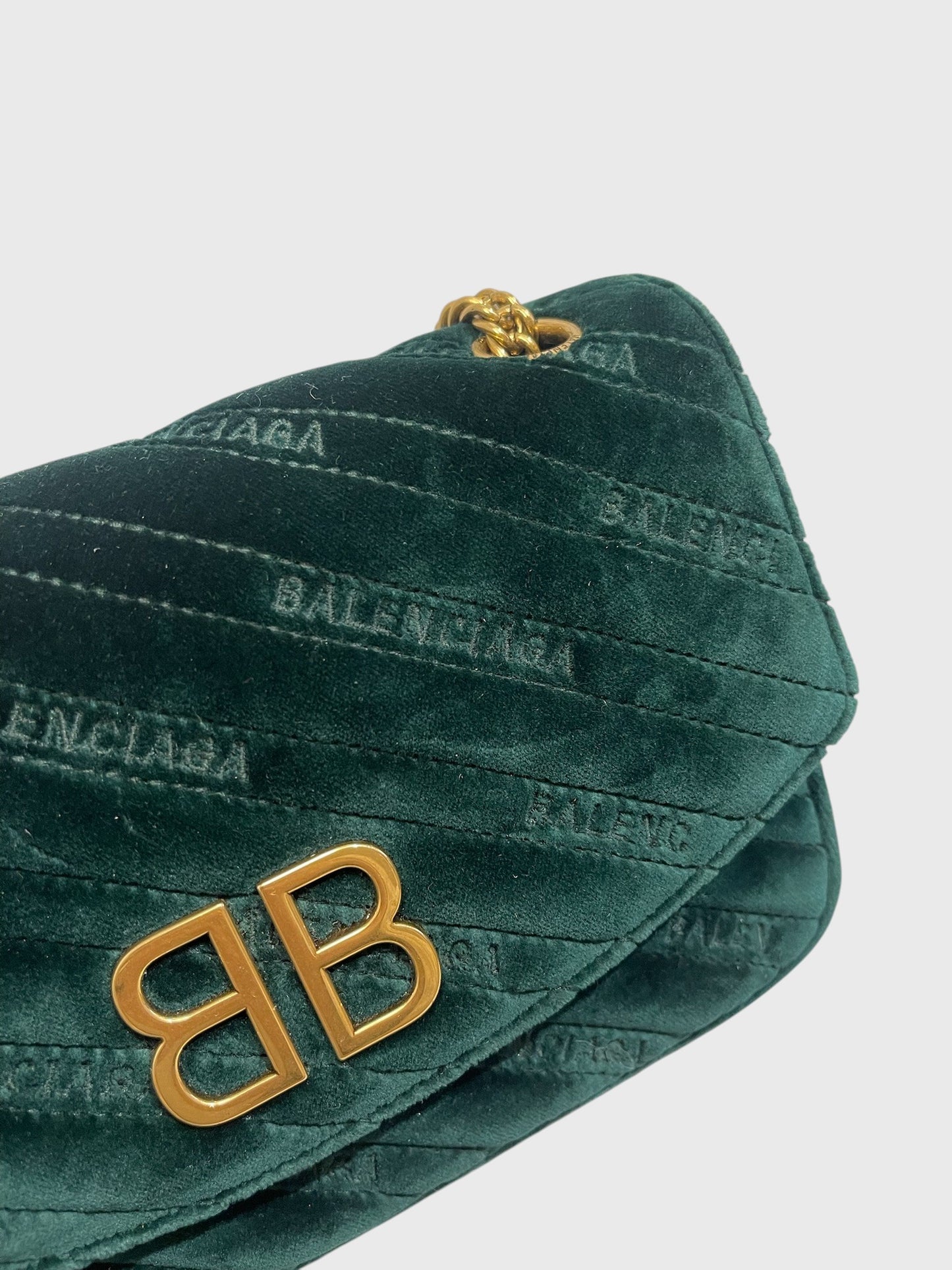 Sac Balenciaga BB vert