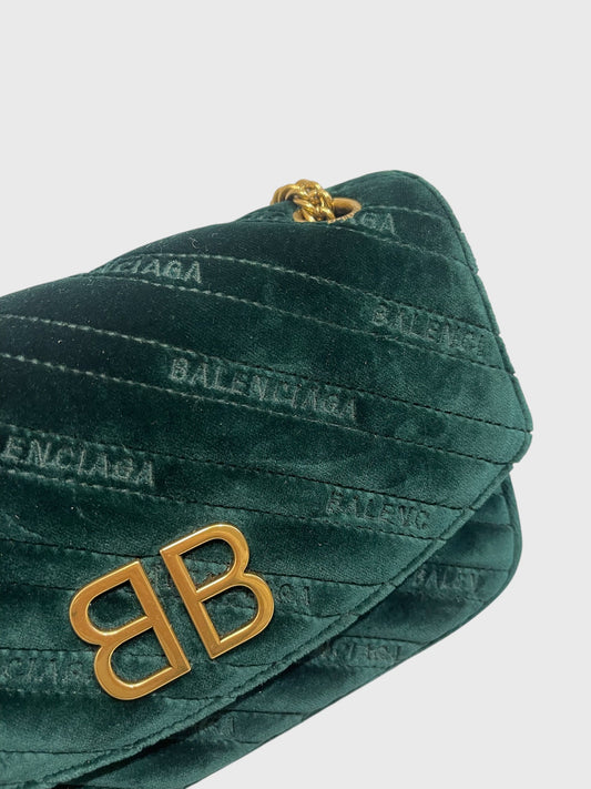 Sac Balenciaga BB vert
