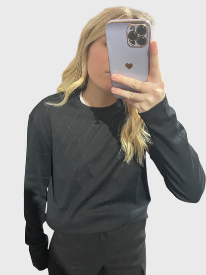 Pull Chanel noir T.S