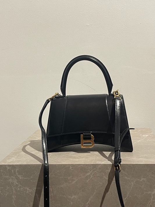 Sac Balenciaga Hourglass noir