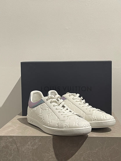 Baskets Louis Vuitton blanches T.43,5 NEUVES