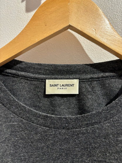 T-shirt Saint Laurent gris T.XS