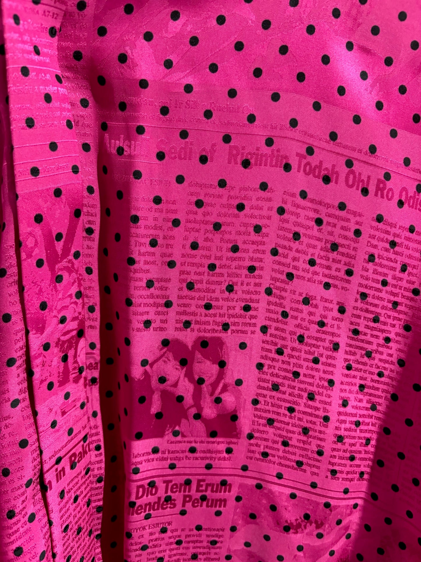 Robe Balenciaga fushia T.34