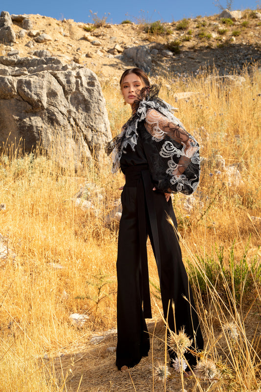 Combinaison Elie Saab noire T.M